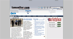 Desktop Screenshot of lamonitor.com
